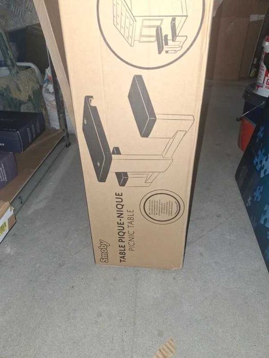 Smoby Life Stolik piknikowy do domków ogrodowych Ławeczka