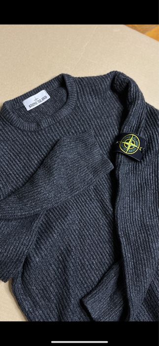 Вязаный свитер Stone Island оригинал размер M винтаж