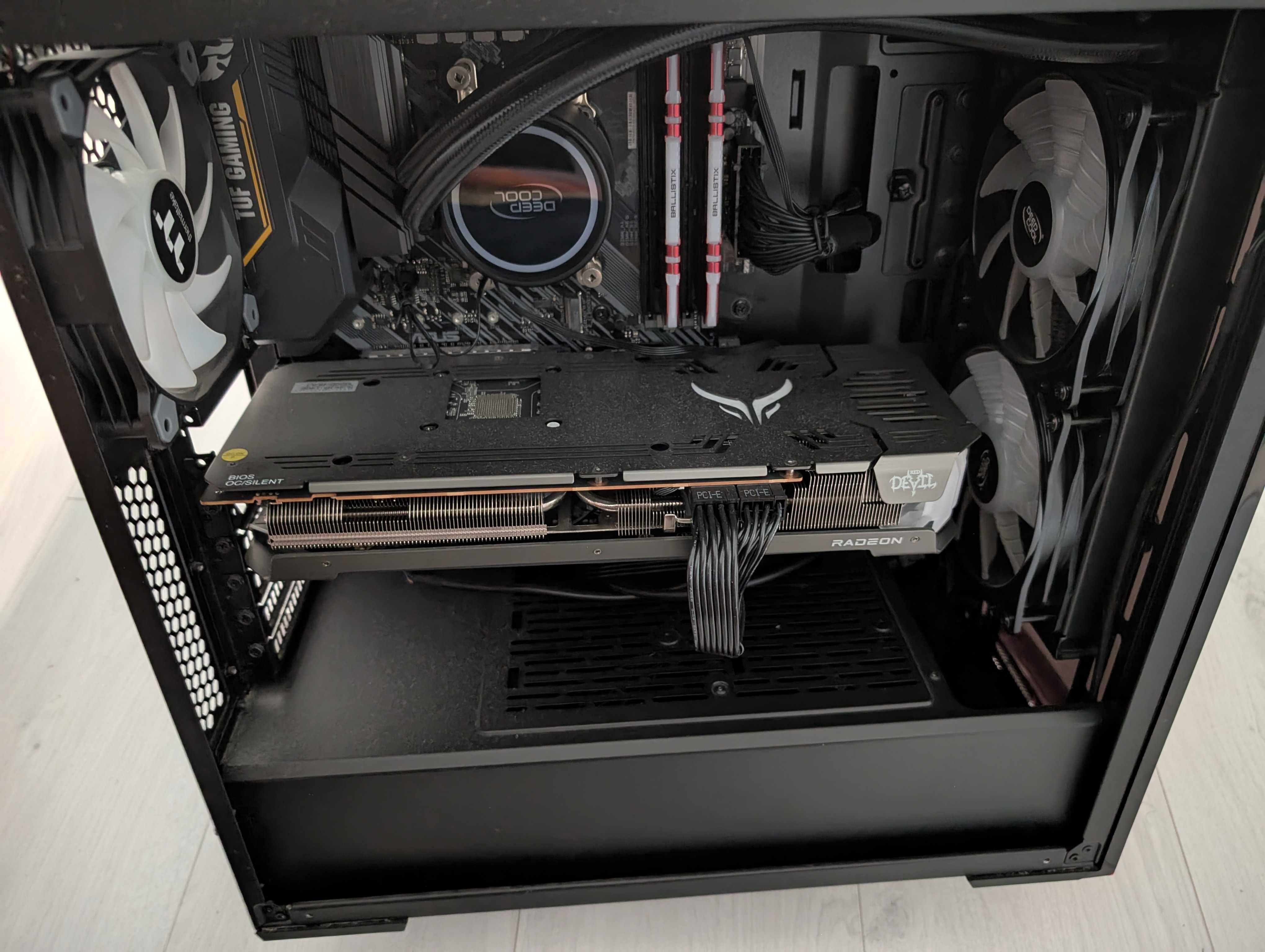 Desktop Gaming C/ RYZEN 5600X + POWERCOLOR RX 6750 XT Red Devil