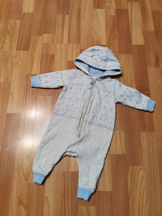 Kombinezon dresowy next pajac pajacyk bez stóp dla chłopca chłopięcy
