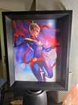 Quadro holográfico Captain Marvel