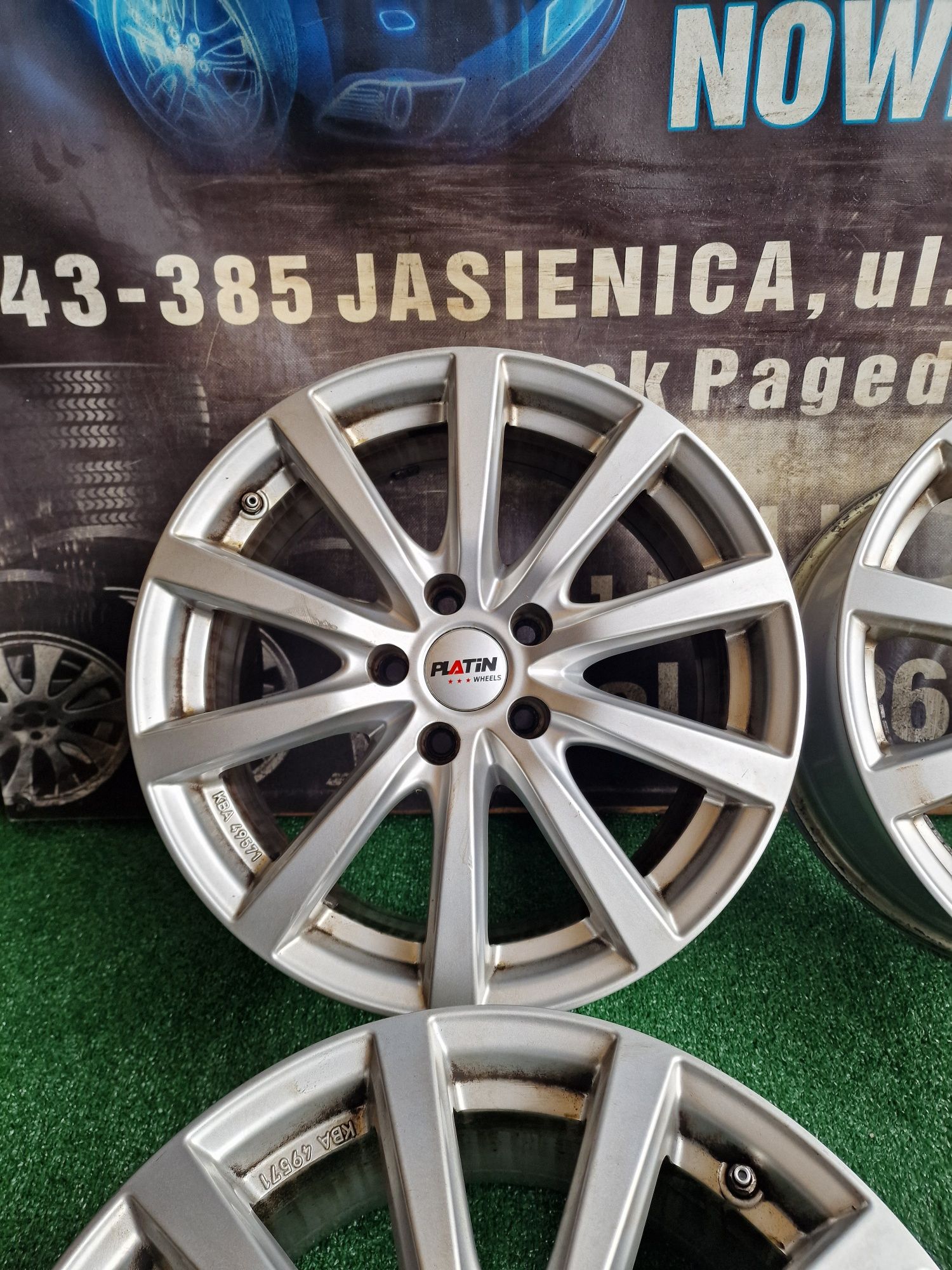 Alufelgi 17 5×112 Audi Vw Skoda Seat Mercedes Komplet