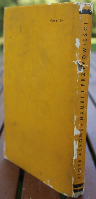Piotr Alfons, Nauki i przypowieści. Najstarszy zbiór nowel.., PAX 1958