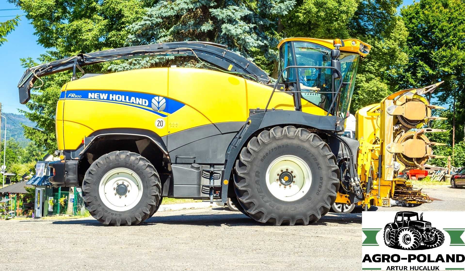 Комбайн NEW HOLLAND FR 500 - 2013 + 2534 м/г - KEMPER 360 PLUS +пік-ап
