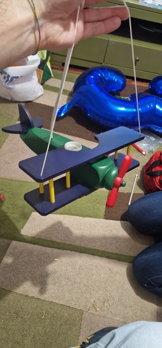 Candeeiro Criança Avião