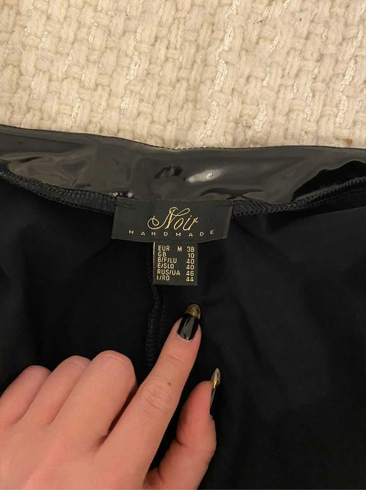 Sukienka Noir Handmade PVC Mini M 38