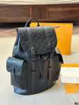 Рюкзак Louis Vuitton Christopher monogram eclipse мужской черный