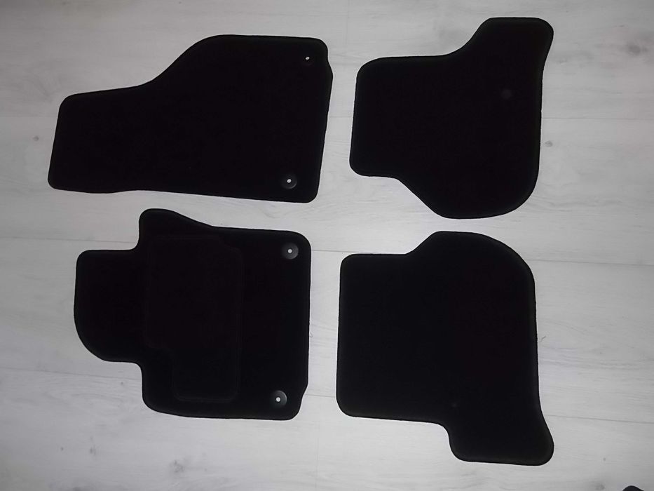 Dywaniki Welurowe VW Volkswagen GOLF 6 VI Idealnie Dopasowane STOPERY