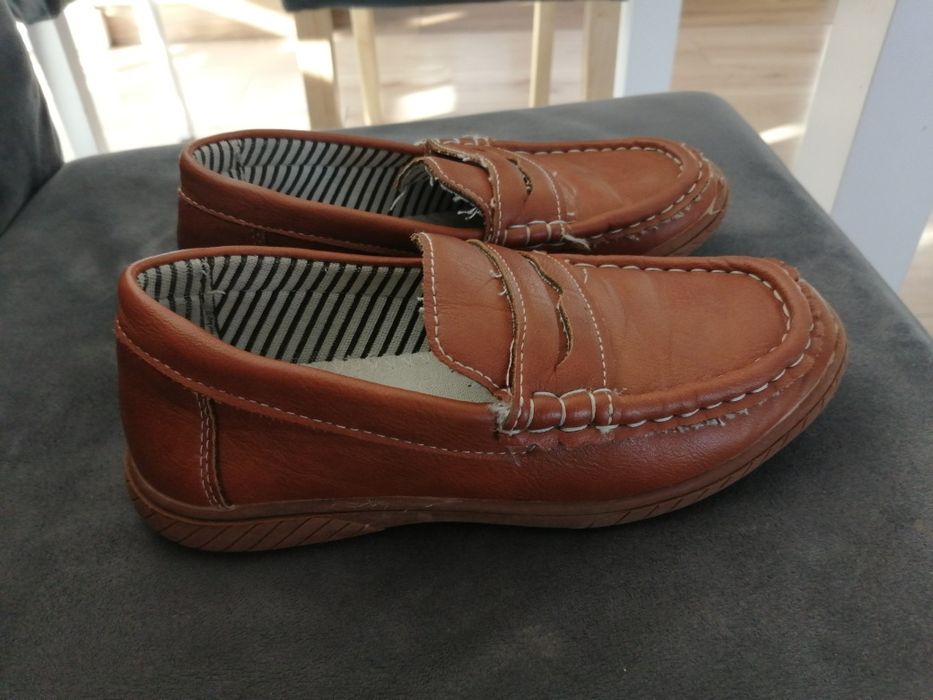 Mokasyny chłopiec 31 stan bdb