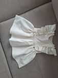 Sukienka na chrzest 68 lamere  pure sun ecru
