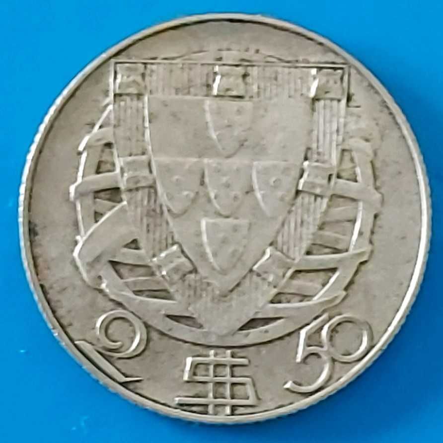 2$50 de 1951, Republica Portuguesa Prata