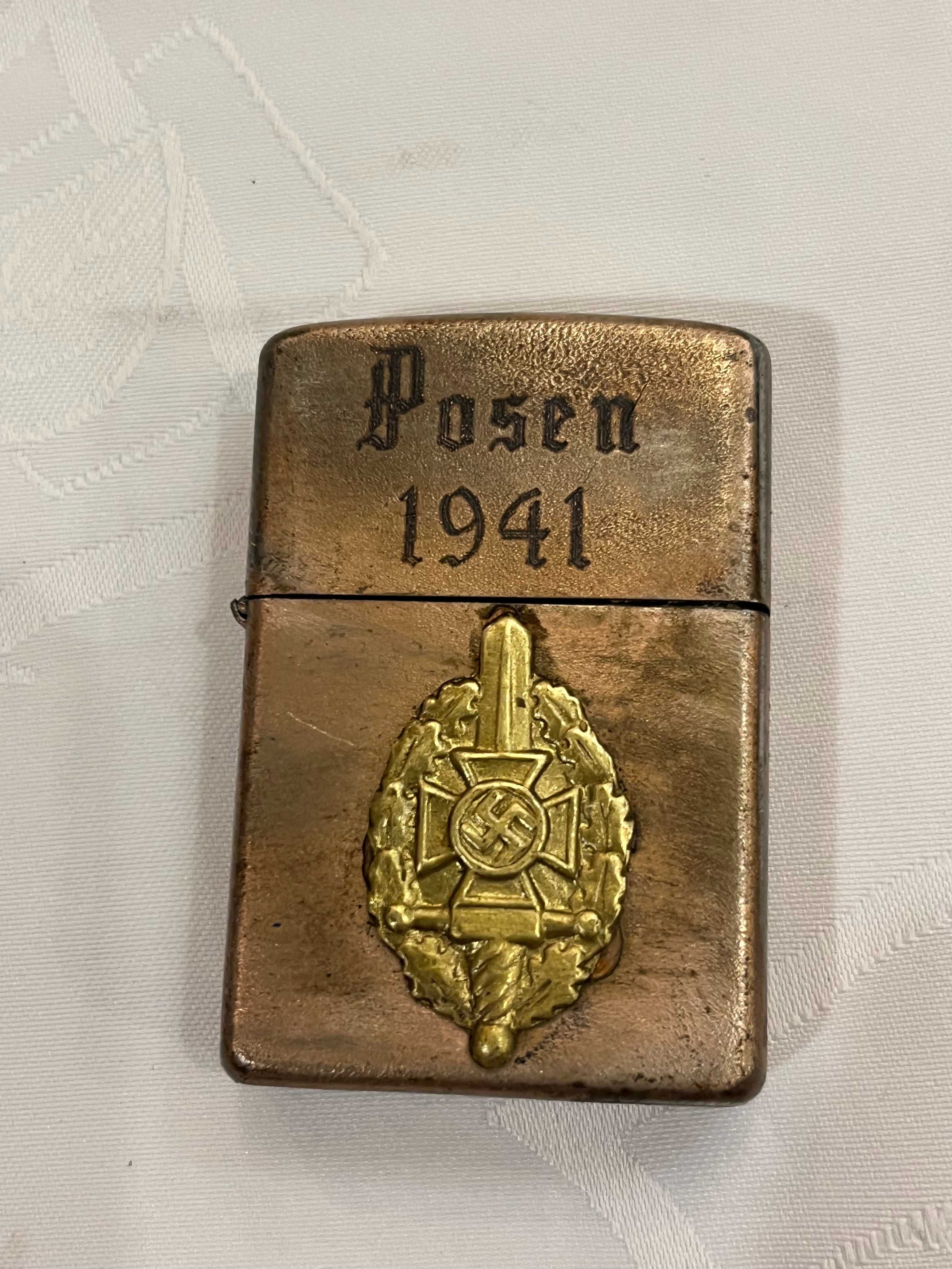 Niemiecka zapalniczka benzynowa, III Rzesza, Posen 1941