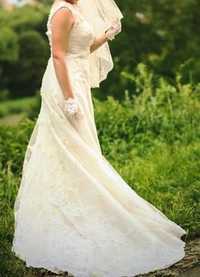 Очень нежное свадебное платье