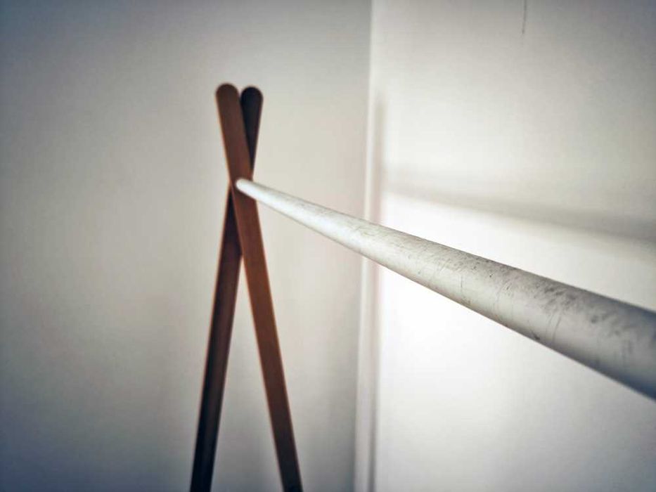 Suporte para Cabides em Bambu