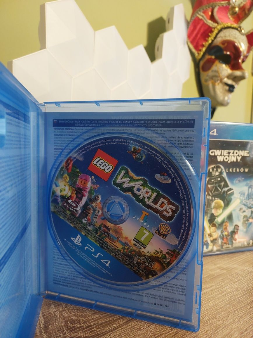 Lego Saga Skywalkerow, Worlds, Video Game na Playstation 4 Ps5