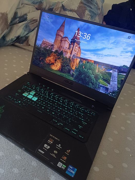 Laptop gamingowy Asus tuf 15 - NVIDIA GeForce RTX 3060