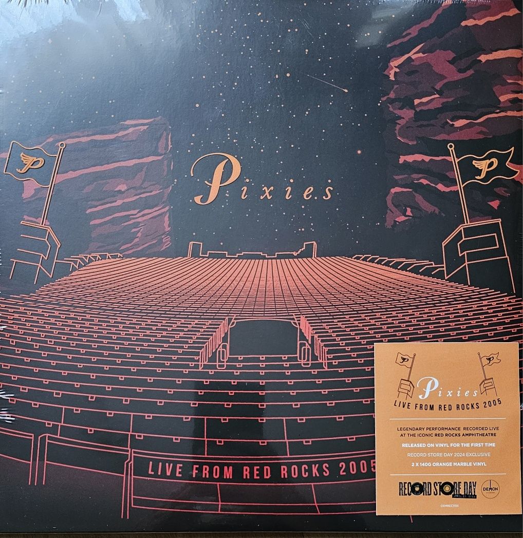 Вініл Pixies "Live from Red Rocks 2005"
Record Store Day Exclusive
2LP