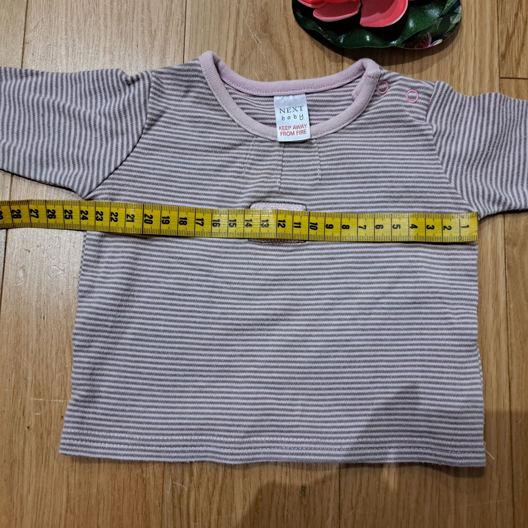 Bluzka, bluza, koszulka, paski, next baby, 56-62