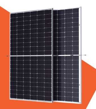 Paleta paneli 36 szt Hanersun 450W 16,20kw srebrna rama