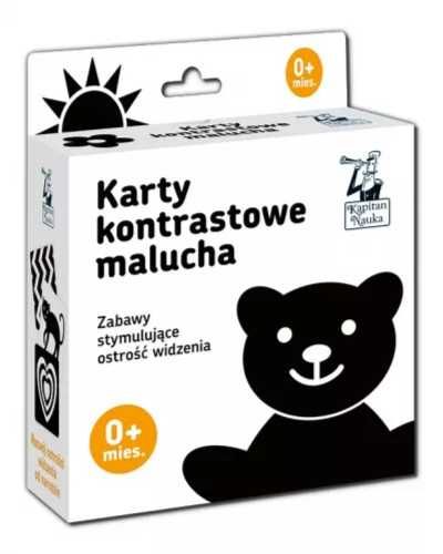 Kapitan Nauka. Karty kontrastowe malucha - Barbara Pakuła, Agata Matr