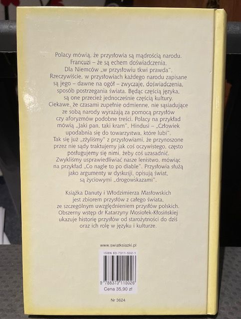 Przysłowia polskie i obce, 2003