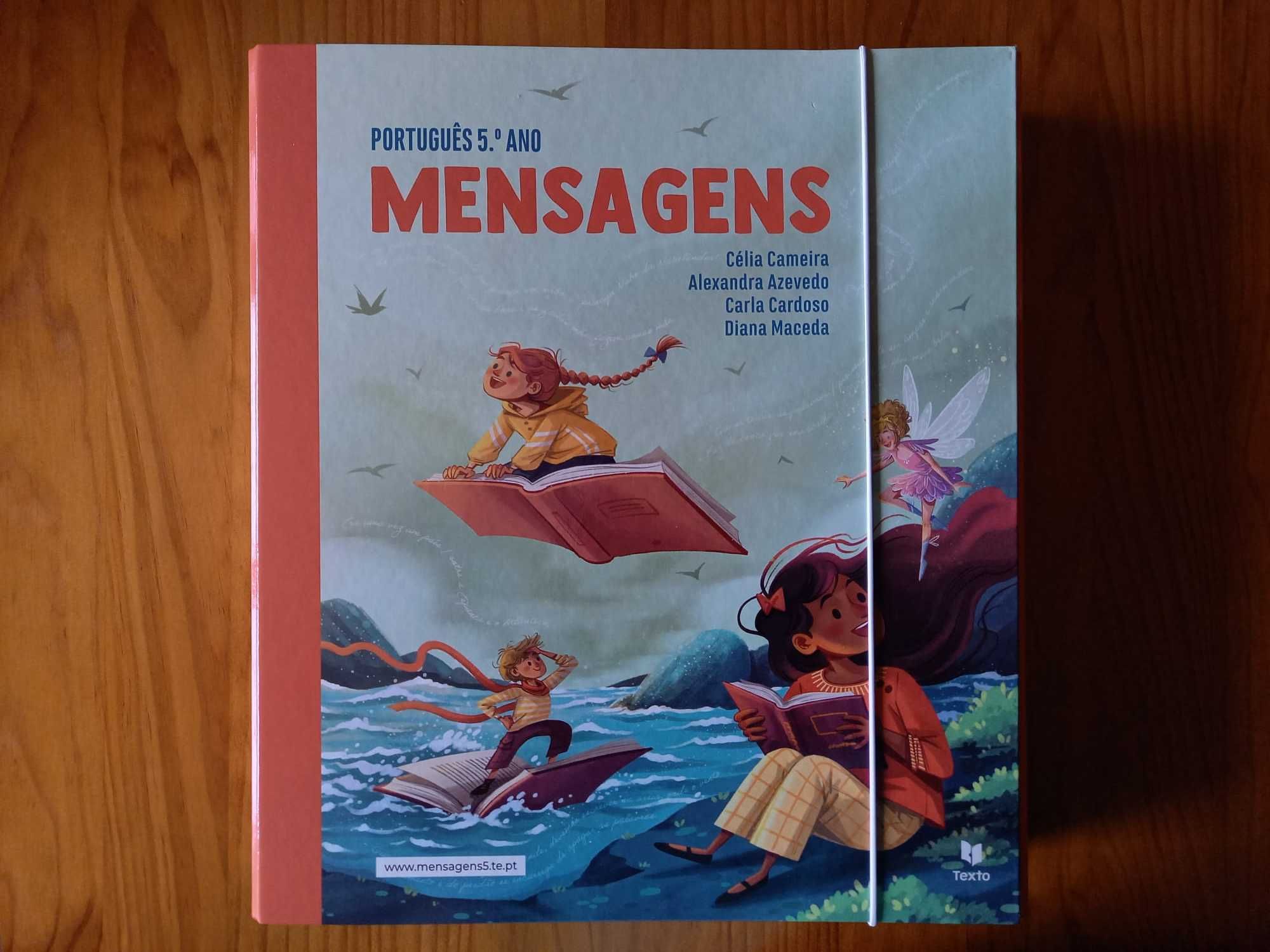 (NOVO, PORTES GRÁTIS) Mensagens 5 - Português - Dossiê do Professor