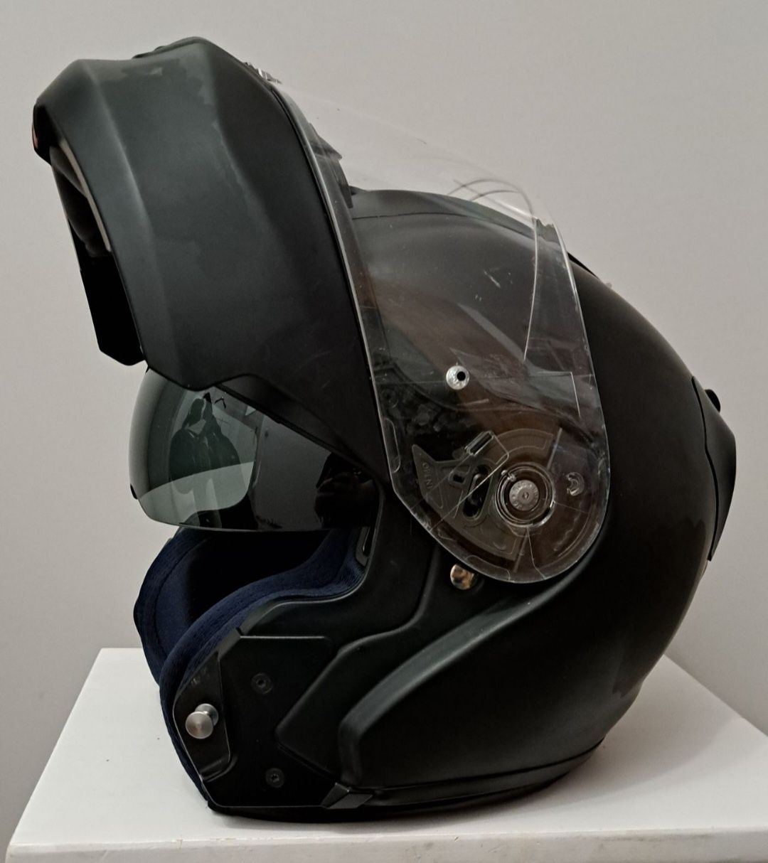 HjC XS rpha max evo kask szczękowy z blendą