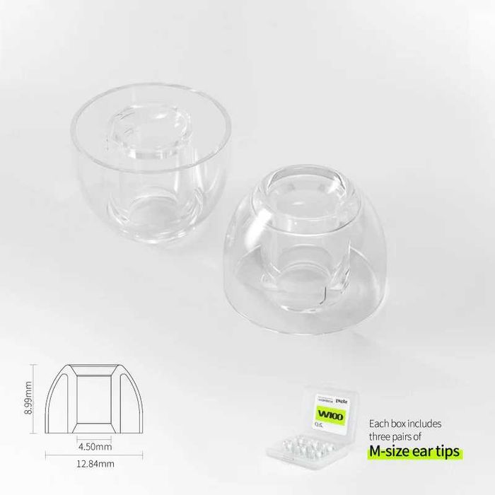 ⇒ EPZ M100 - амбушюры для наушников, из жидкого Liquid силикона