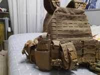 511 tac tec plate carrier з комплектом підсумків та бал. Захистом