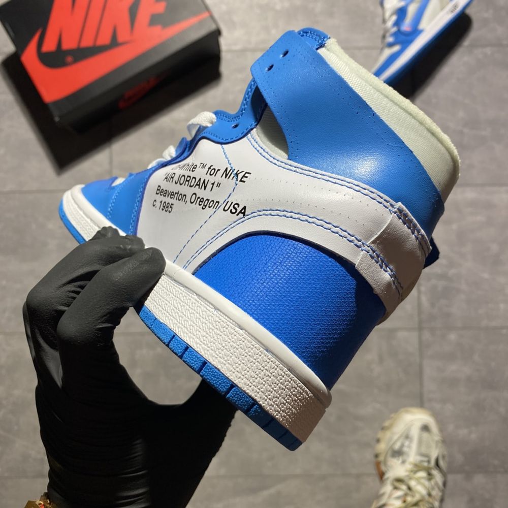 Buty Nike Jordan 1 Retro High Off-White 36-45 unisex trampki tenisowki