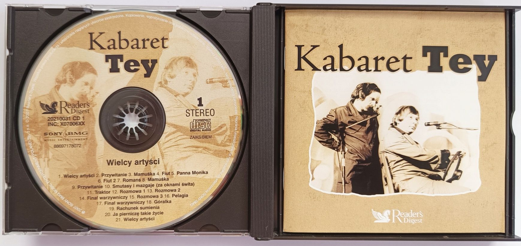 Kabaret Tey CD +2DVD 2007r