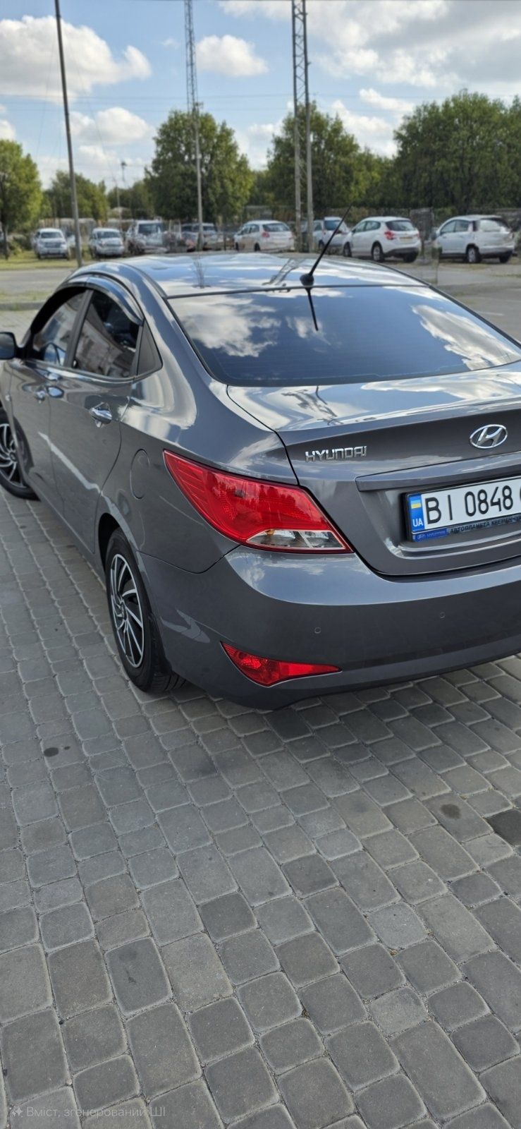 Hyundai solaris 1.4 автомат.