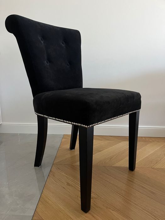 Krzesło tapicerowane chesterfield