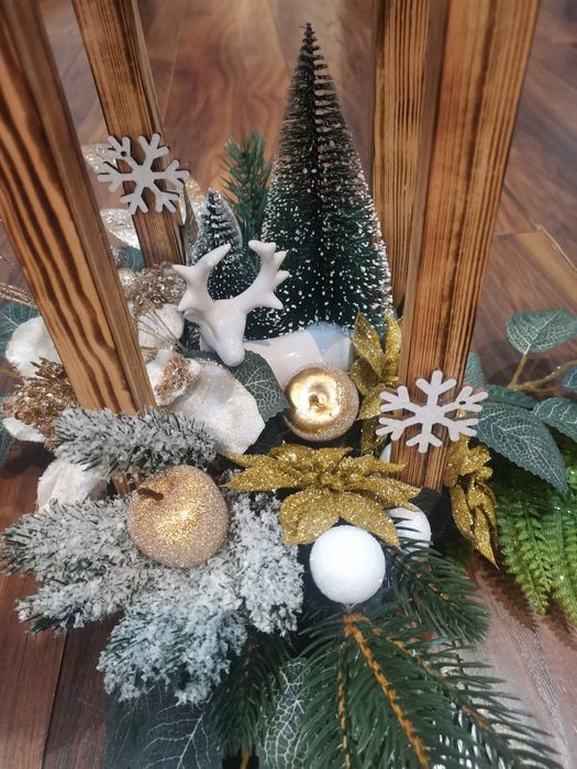 Kompozycja nagrobna świąteczna