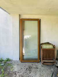 Sprzedam drzwi balkonowe tarasowe okno 202,5 x 86