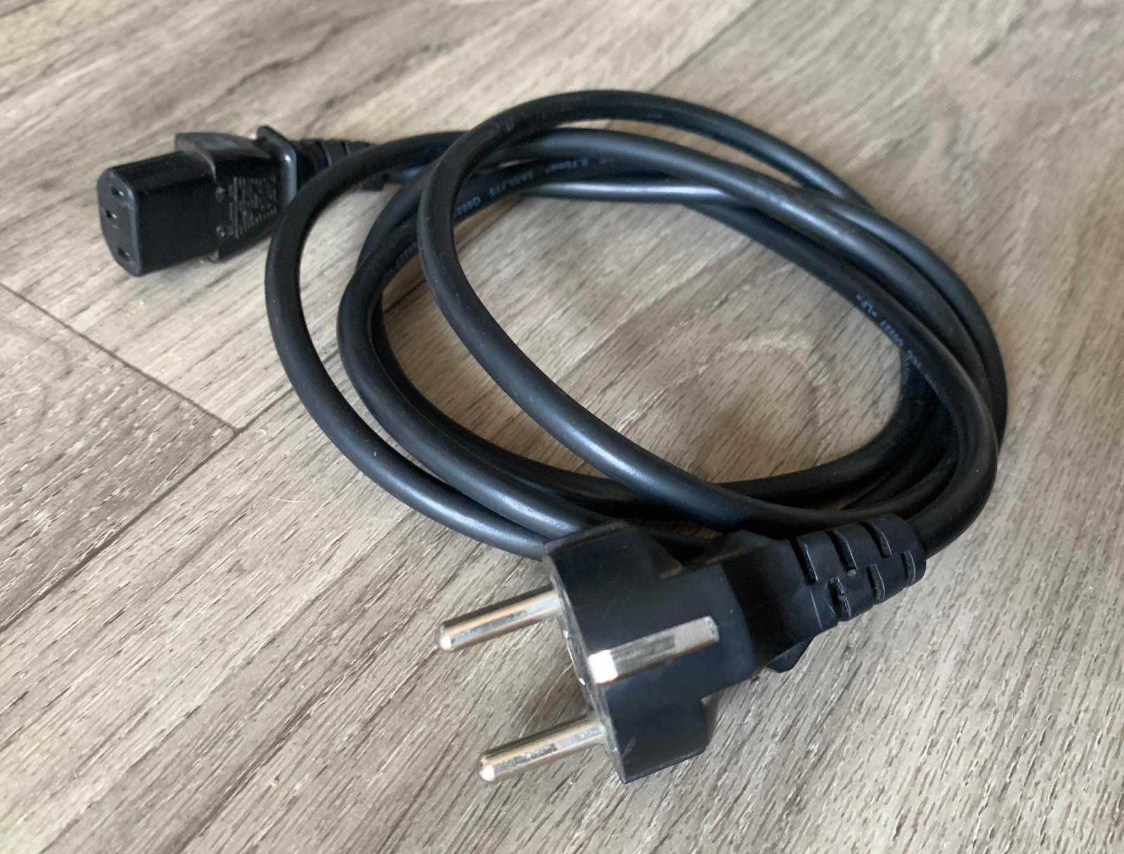 Сетевой кабель питания разъем C13 - Евровилка 250V, 10A 1,8м