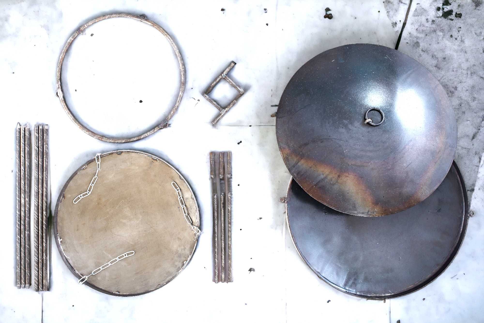 Сковорідка на природу мангал садж сковорода пательня з диска борони