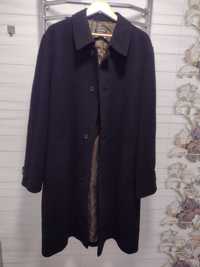 Чорне класичне пальто(вовна).