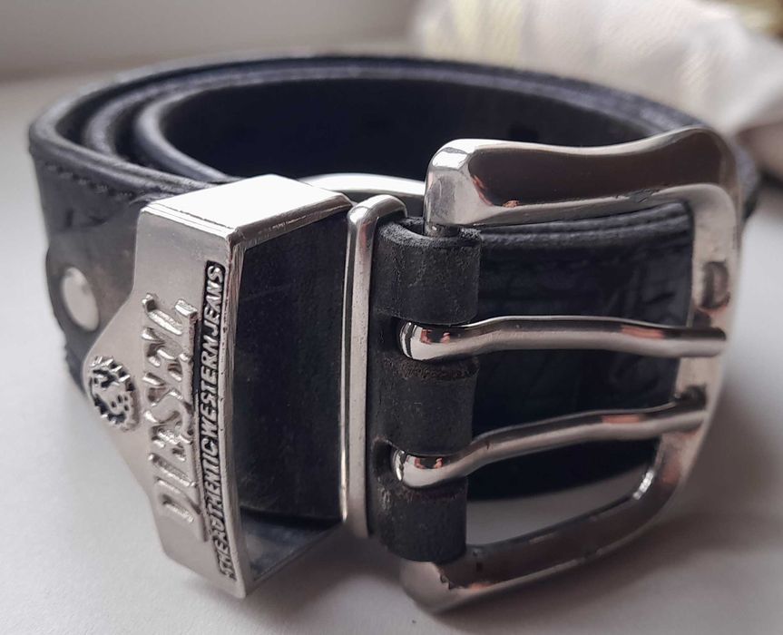Ремень кожаный DIESEL, Италия