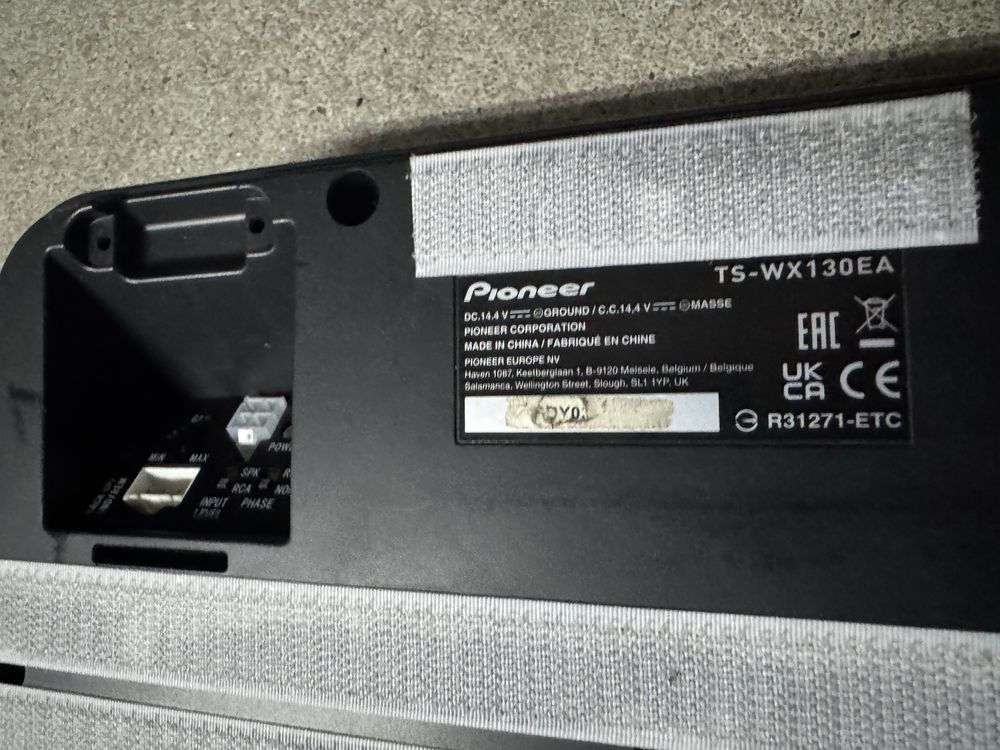 Caixa amplificada Pioneer ts wx130 ea