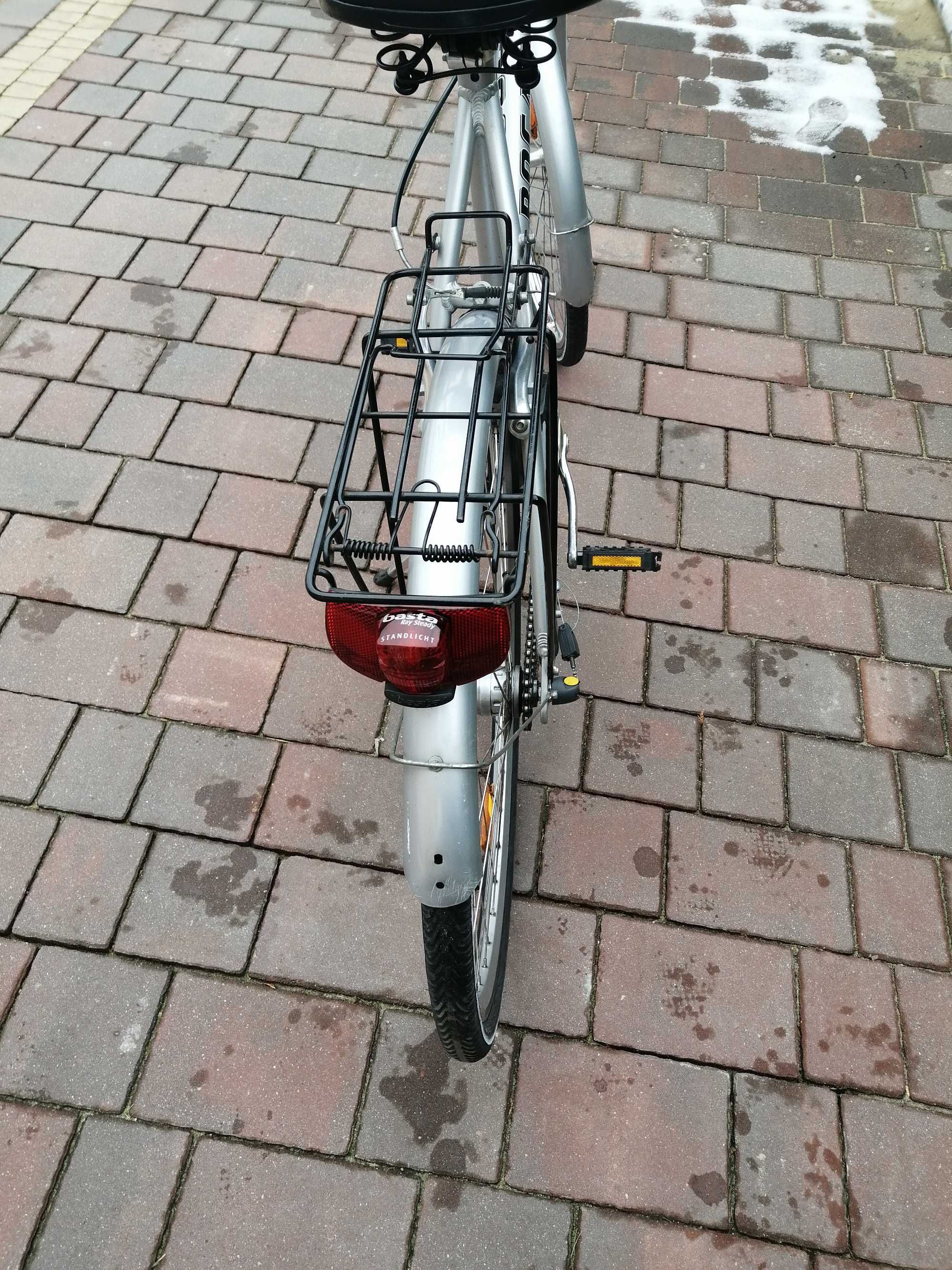 Niemiecki rower BOCAS trekkingowy miejski koła 28cali aluminiowy ideał