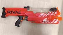 Бластер б.у Nerf Rival Nemesis червоний +100 пуль / 3 комплектації
