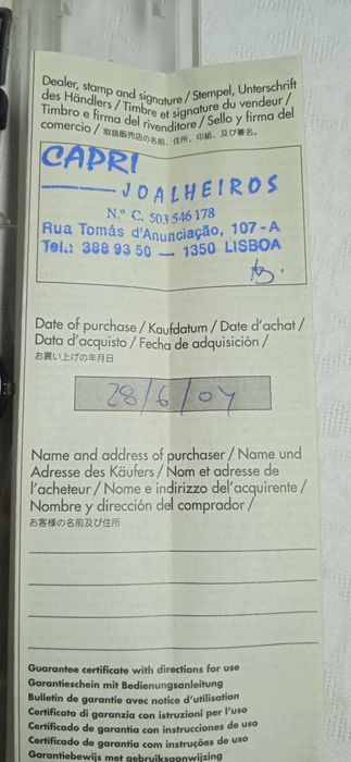 Relógio Swatch quartzo vintage novo