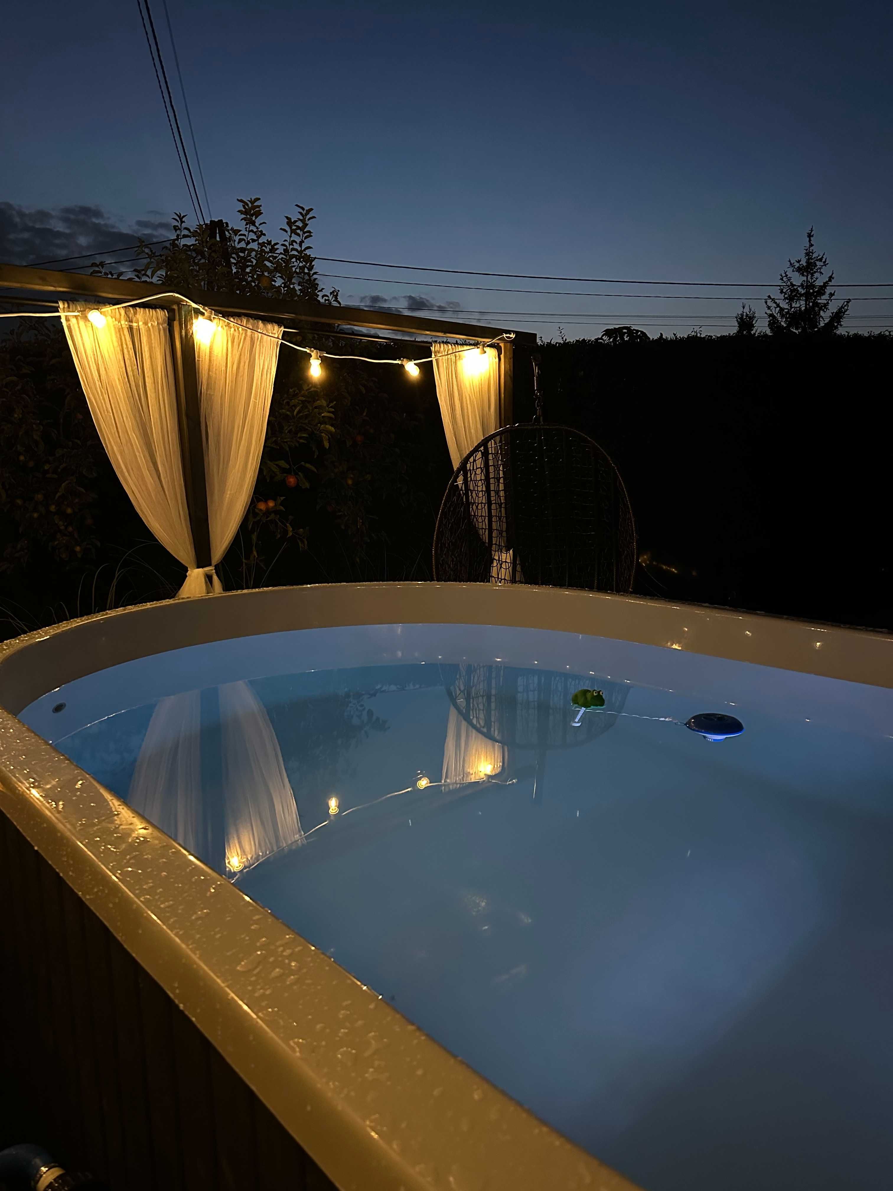 Basen balia jacuzzi całoroczny PIEC pokrywa transport GRATIS transport