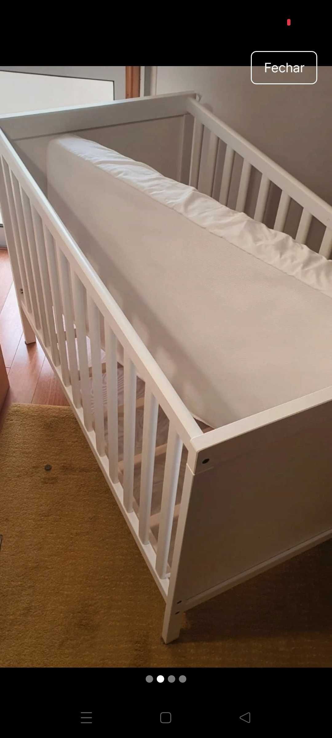 Berço + Colchão IKEA