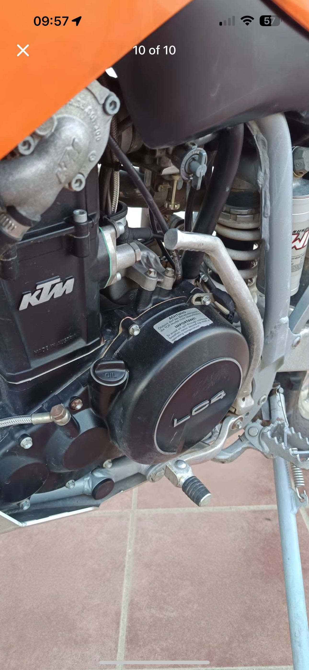 Mota KTM LC4 640