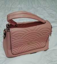 Новая стильная сумка пыльно розового цвета