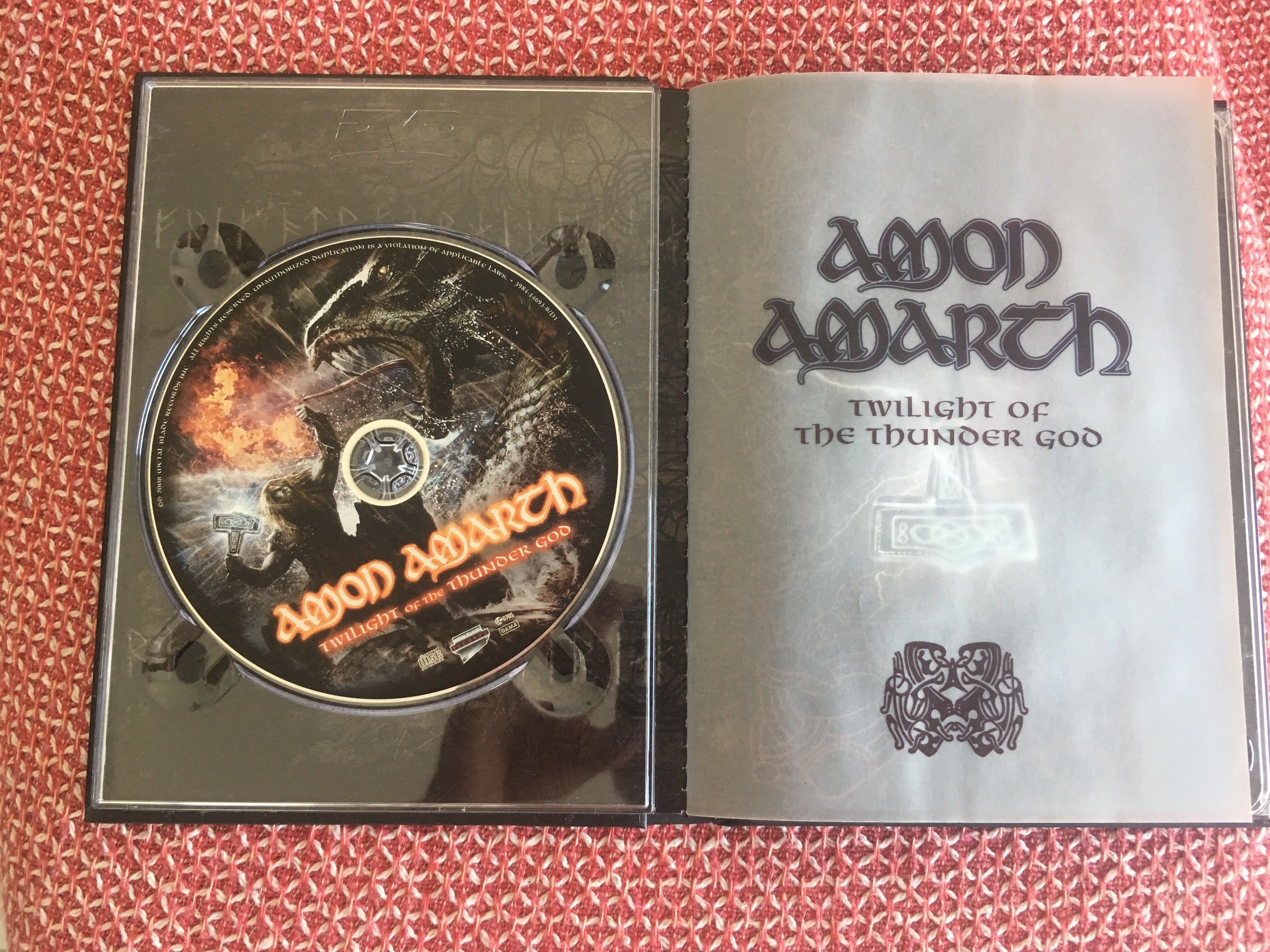 Amon Amarth - Twilight of the Thunder God - digibook deluxe edition