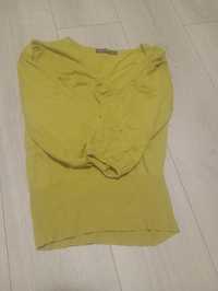 Limonkowy sweterek wiosenny L/ XL