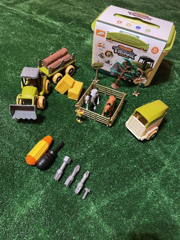 Gospodarstwo Rolne Farma Zwierzęta Maszyny Traktor